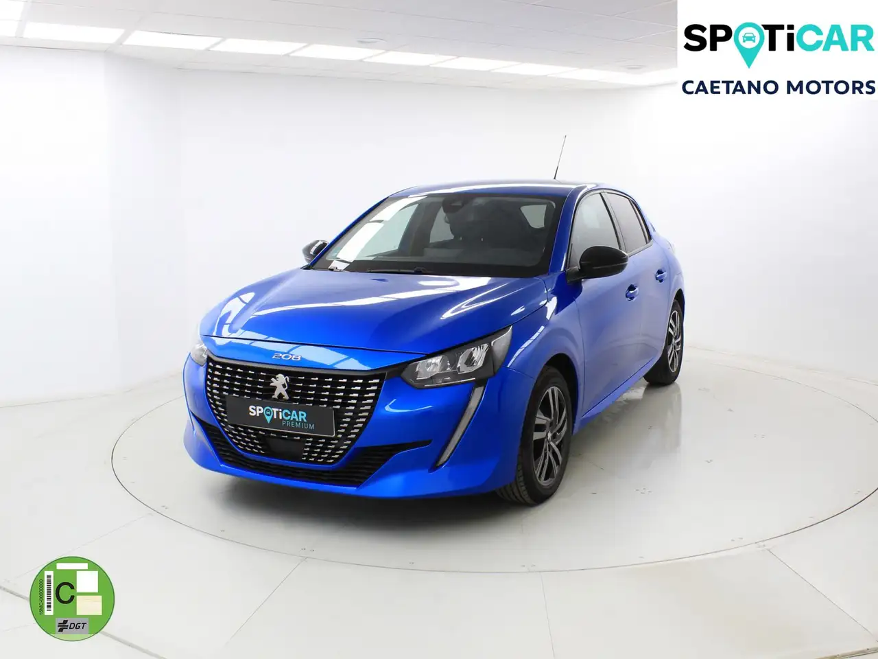 Renting Peugeot 208 1.5 BlueHDi S&S Allure Pack 100 Azul 2