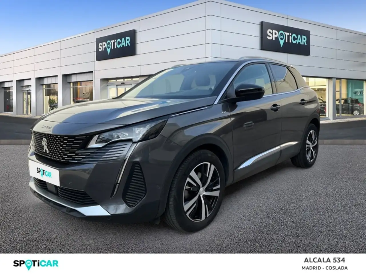 Renting Peugeot 3008 1.5BlueHDi GT S&S 130 Gris