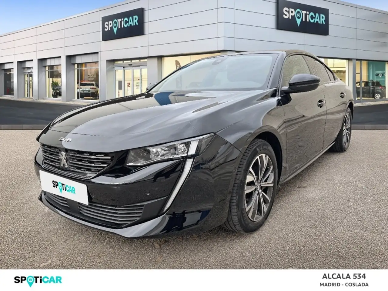 Renting Peugeot 508 1.5BlueHDi S&S Allure Pack EAT8 130 Negro 1 1