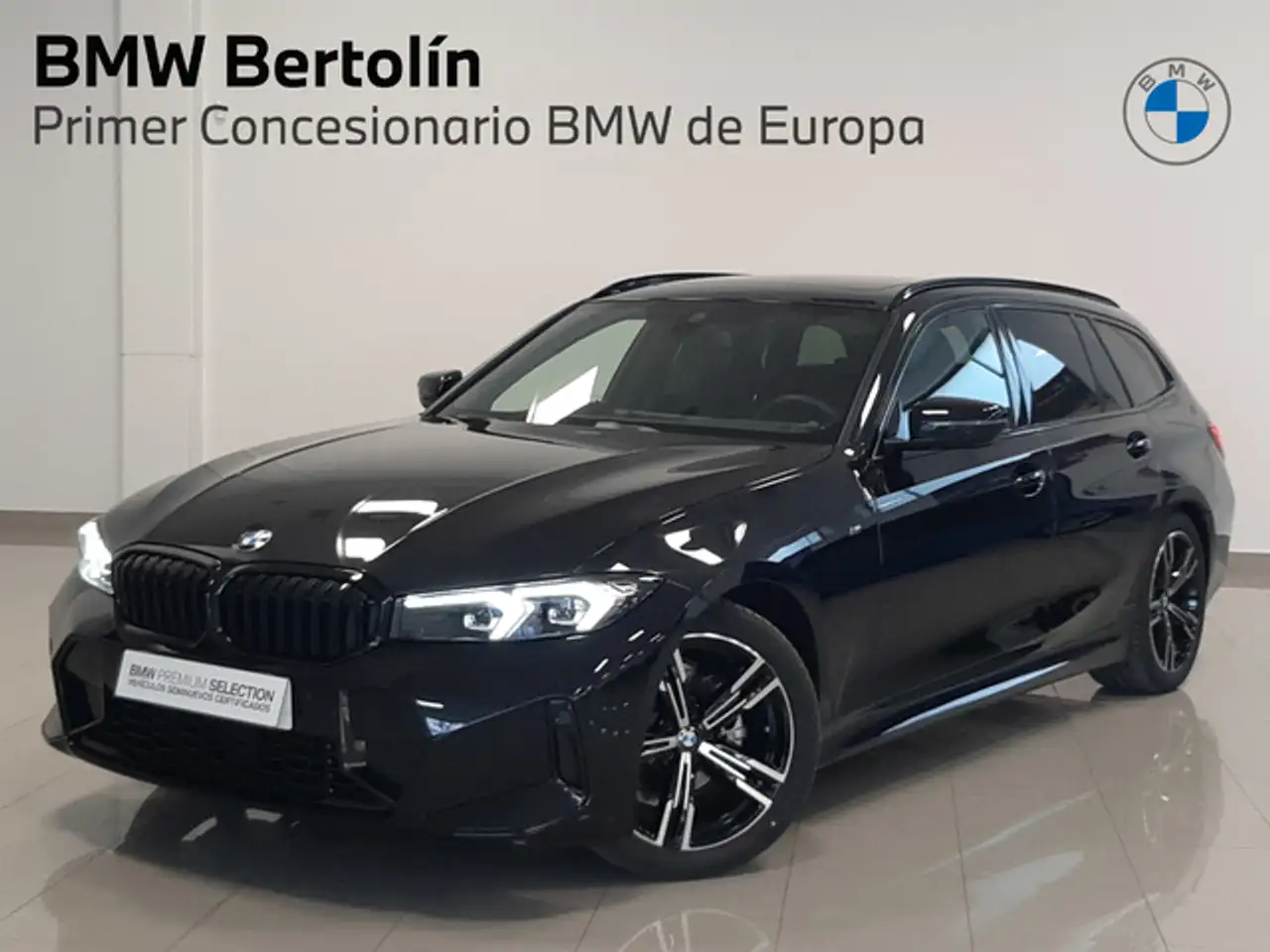 Renting BMW 318 318dA Touring Negro 1