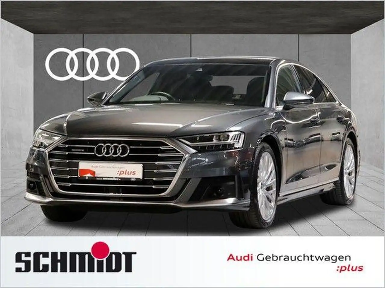 Renting Audi A8 s-line