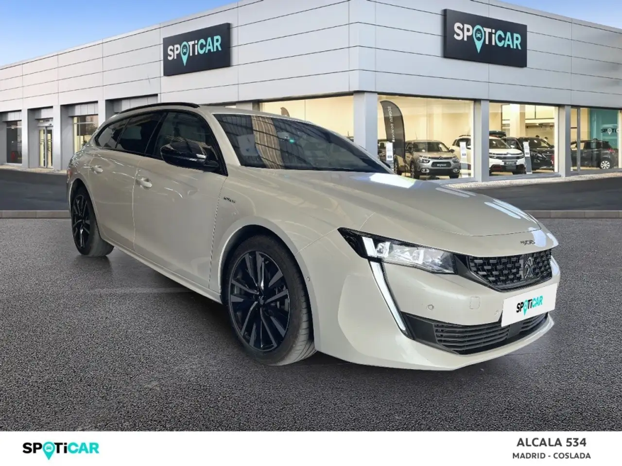 Renting Peugeot 508 SW Hybrid 225 GT e-EAT8 Blanco