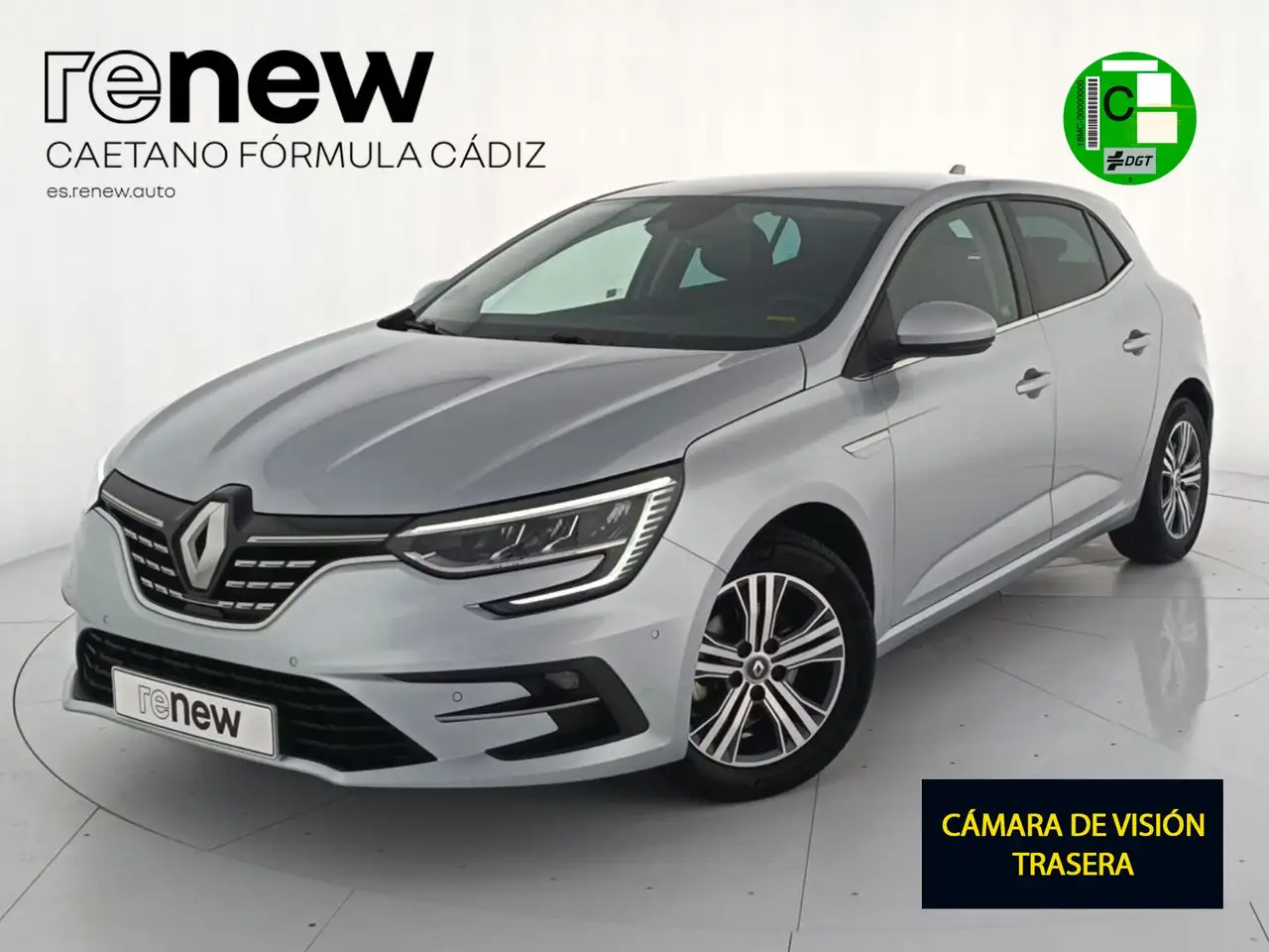 Renting Renault Megane 1.3 TCe GPF Zen 103kW Gris 1