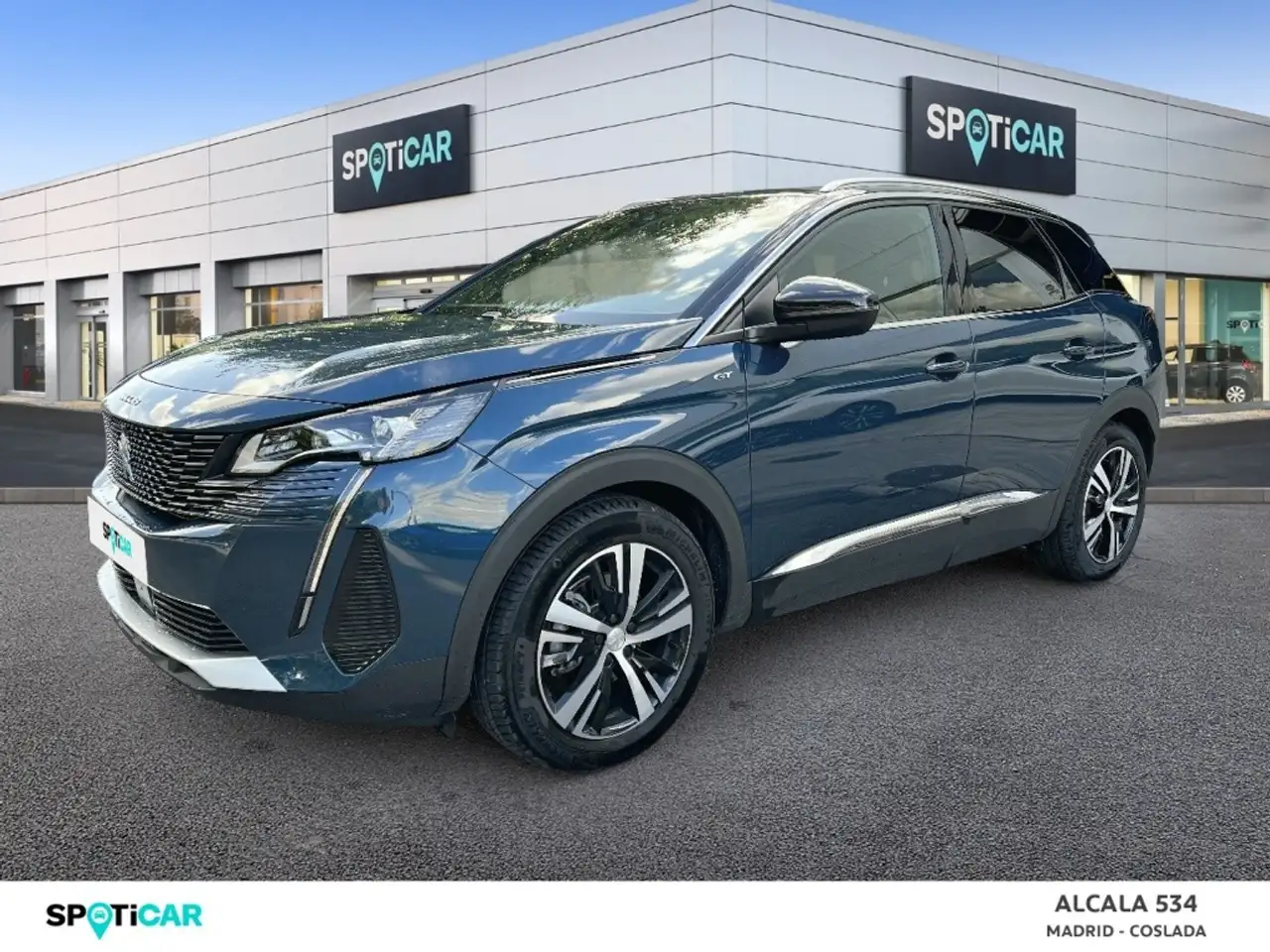 Renting Peugeot 3008 1.5BlueHDi GT S&S EAT8 130 Azul 1