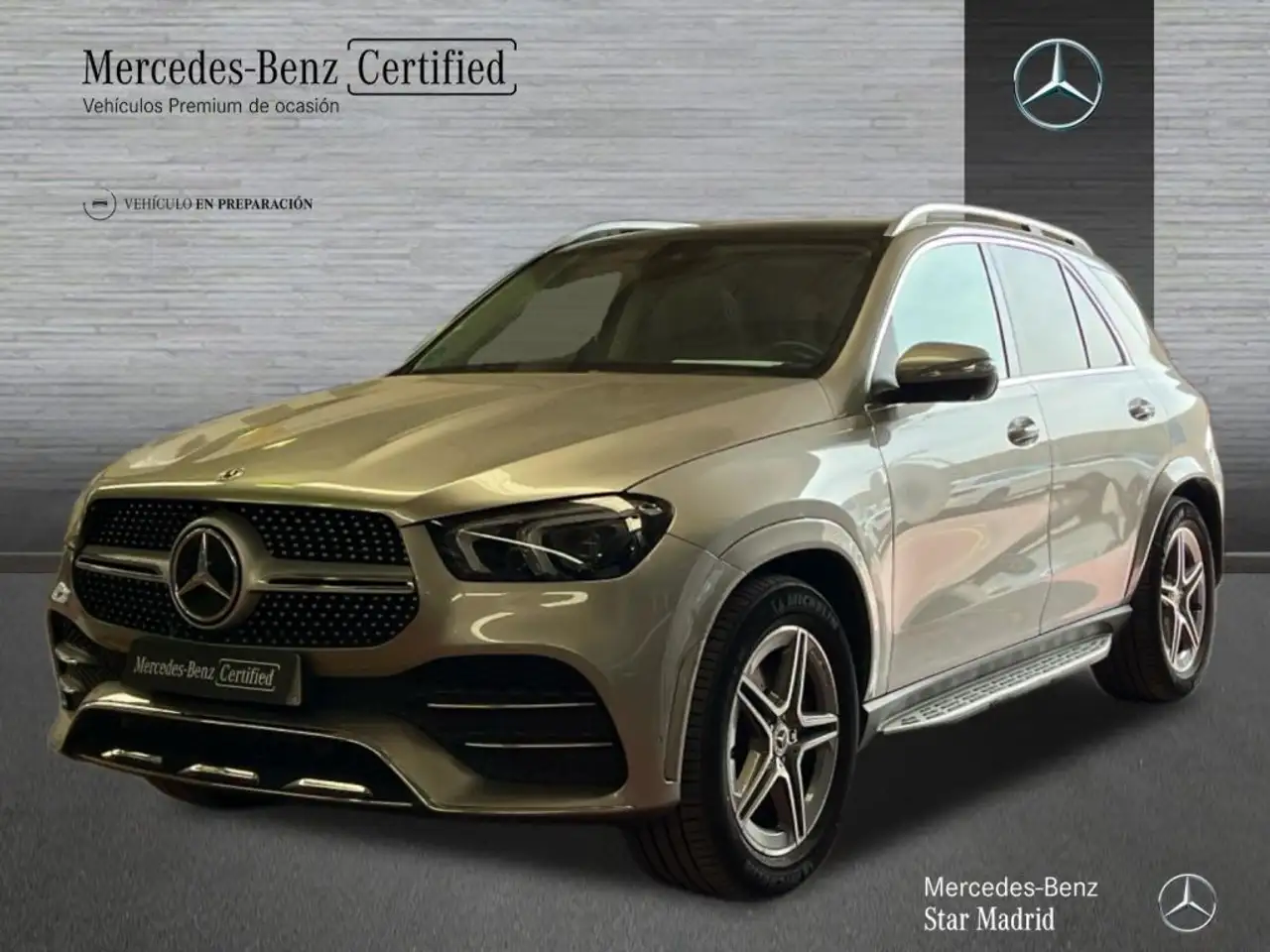 Renting Mercedes-Benz GLE 300 300d 4Matic Aut. Plateado 2