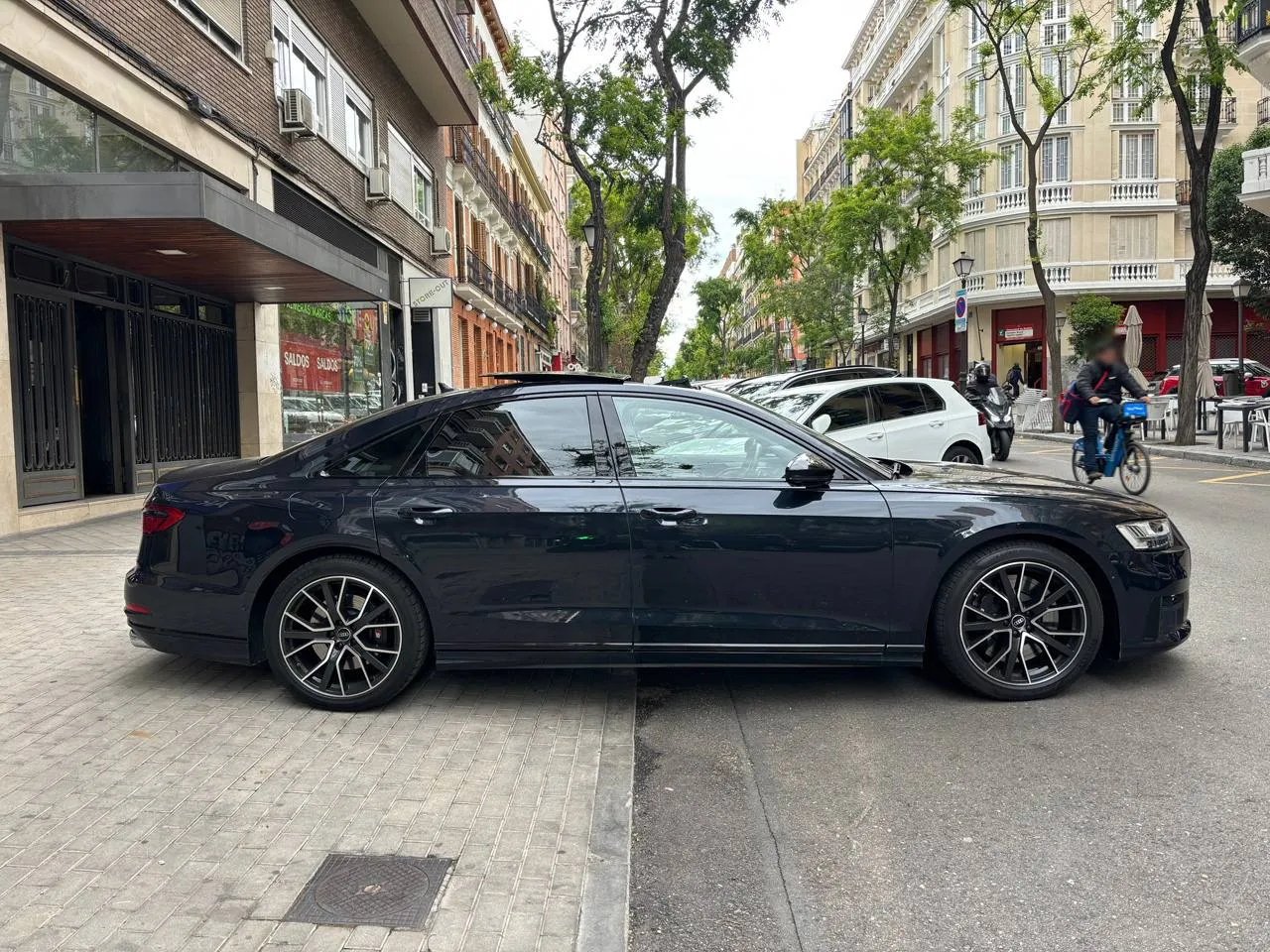 Renting AUDI A8 S8 TFSI quattro Tiptronic