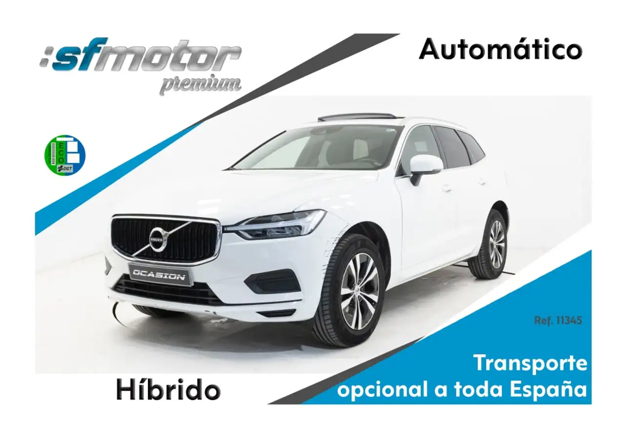 Renting Volvo XC60 B4 Business Plus AWD Aut. Blanco 1