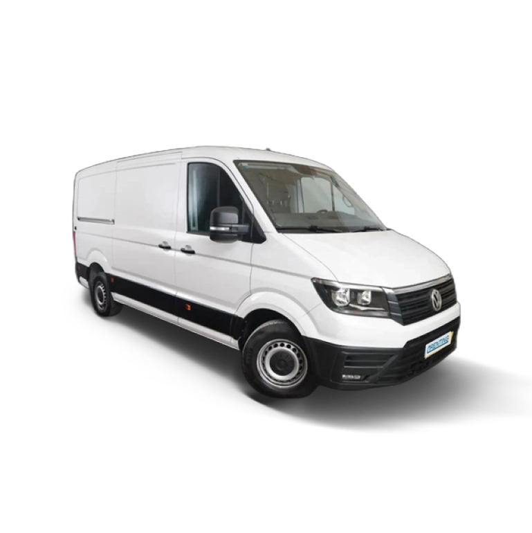 Renting Volkswagen Crafter Furgón 2.0TDI SCR 35 BM L3H2 103kW Blanco 3