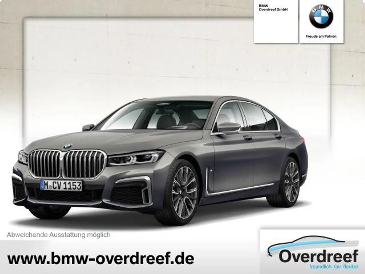 Renting BMW 730 m-sport