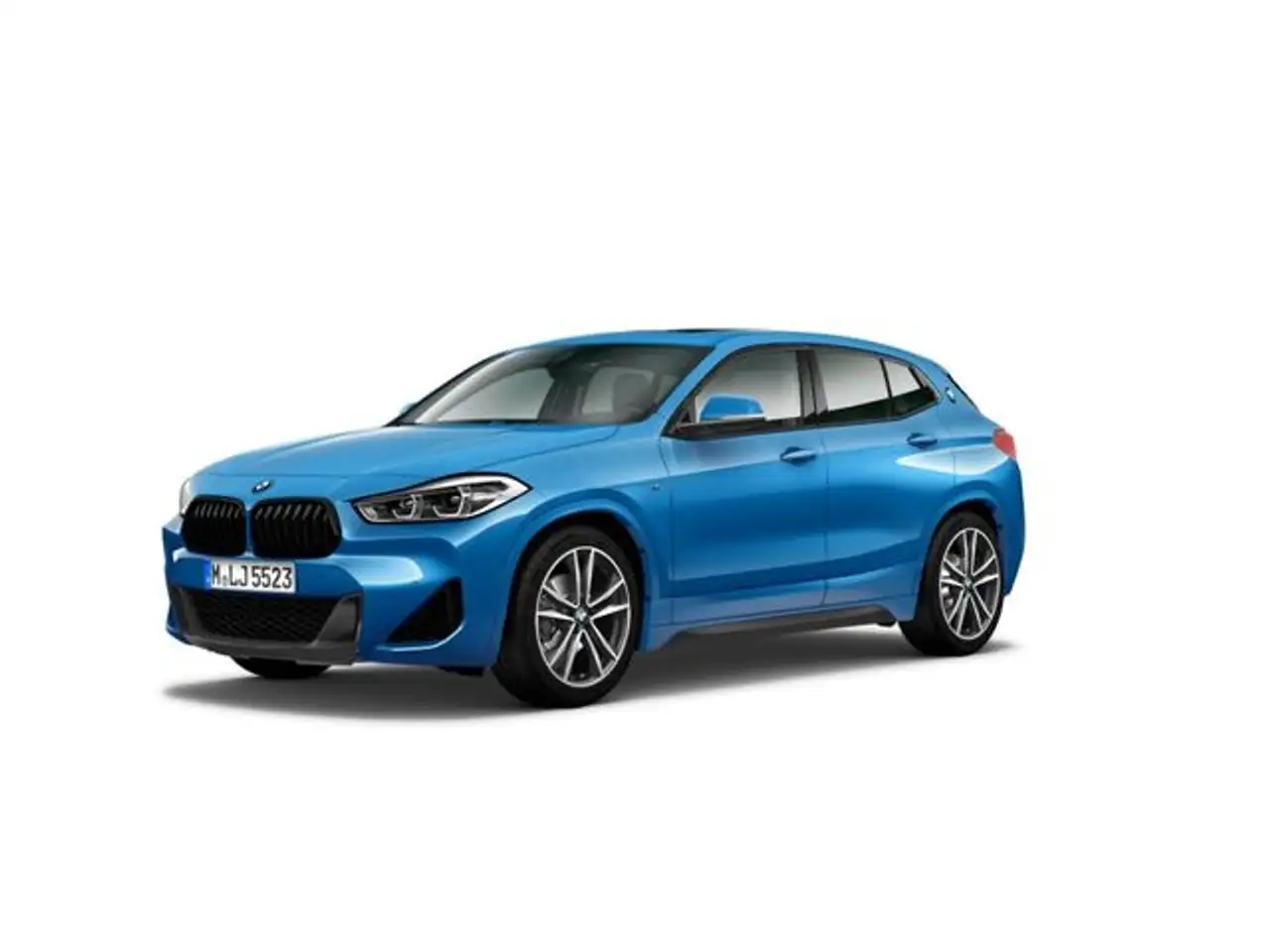 Renting BMW X2 sDrive 18d Azul