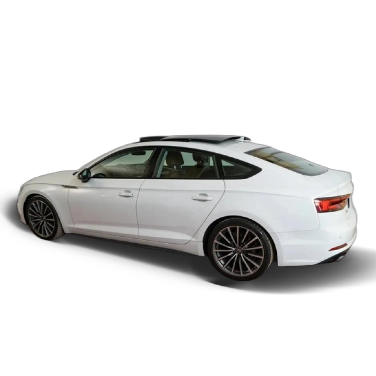 Renting Audi A5 Sportback 40 TFSI Sport S tronic 140kW Blanco