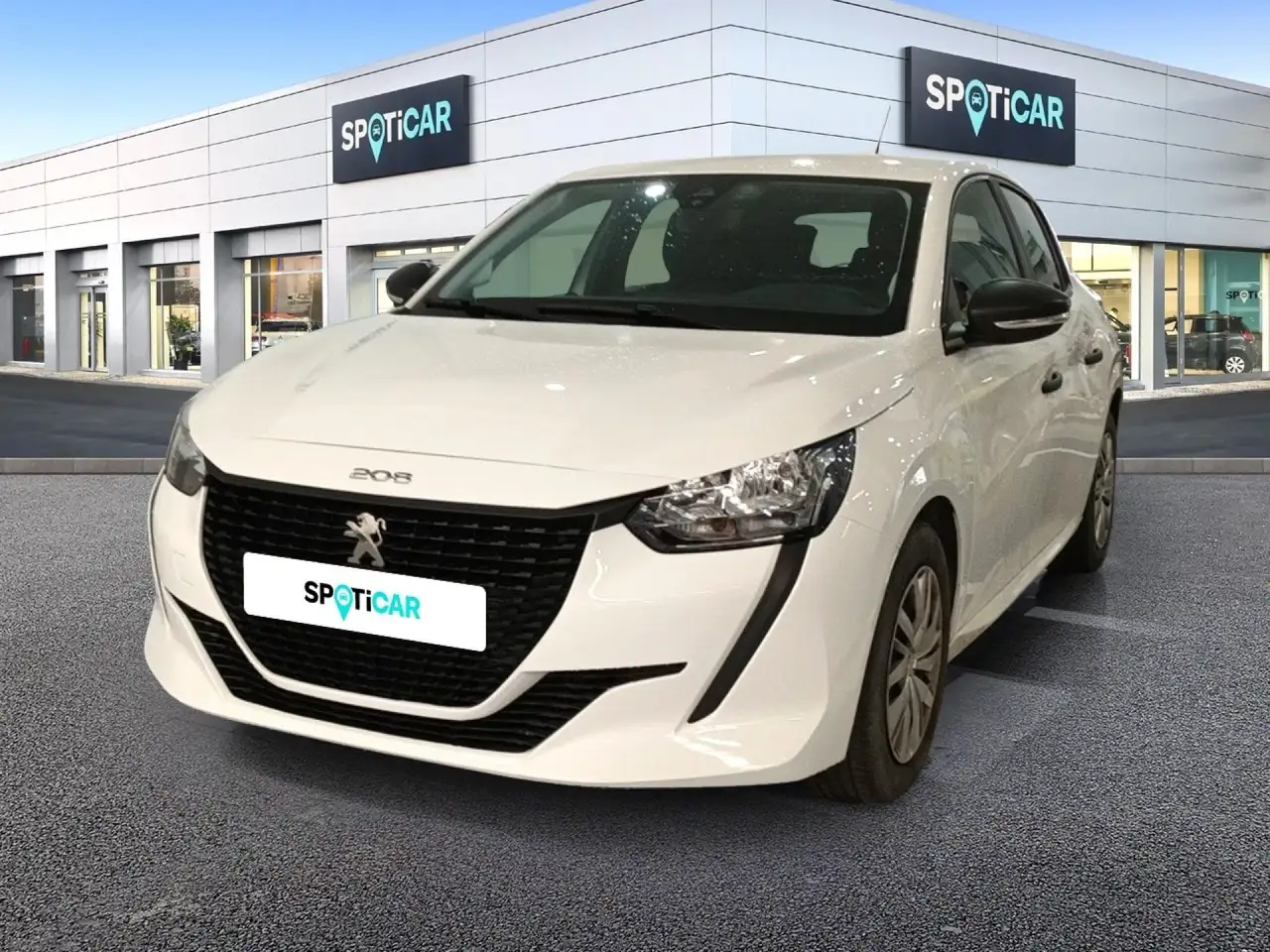 Renting Peugeot 208 1.0 PureTech Like 68 Blanco