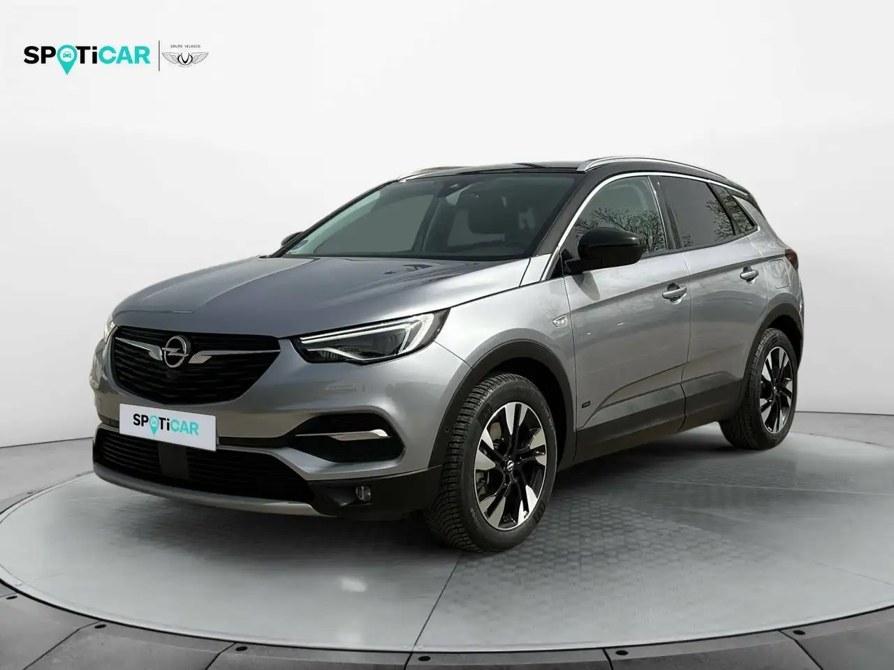 Renting Opel Grandland X 1.6 Turbo  Auto 4×2 Ultimate Gris