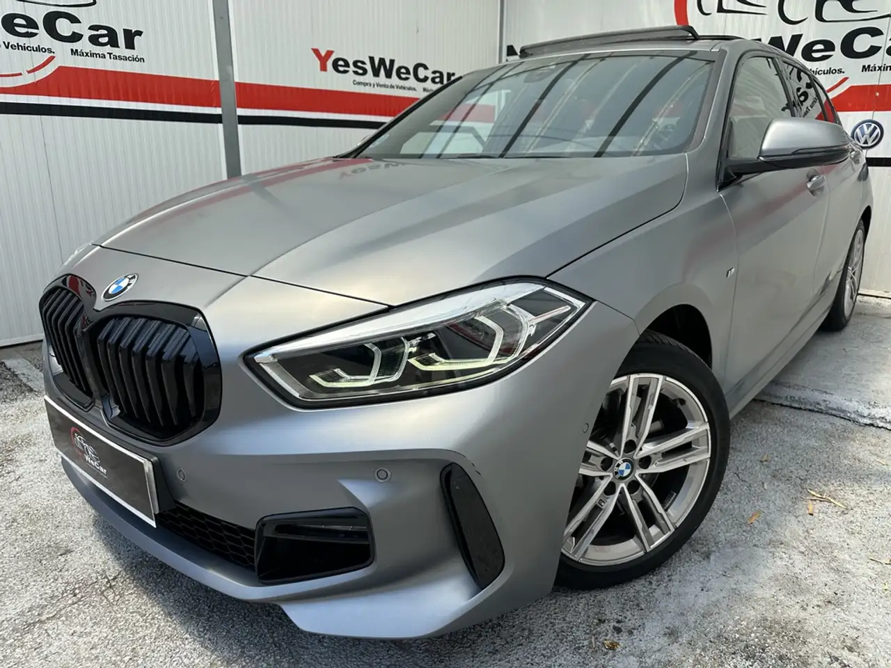 Renting BMW 120 120dA M Sport Pro Gris