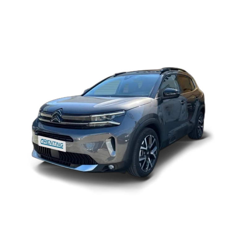 Renting Citroen C5 Aircross 225 e-EAT8 Shine Pack Negro