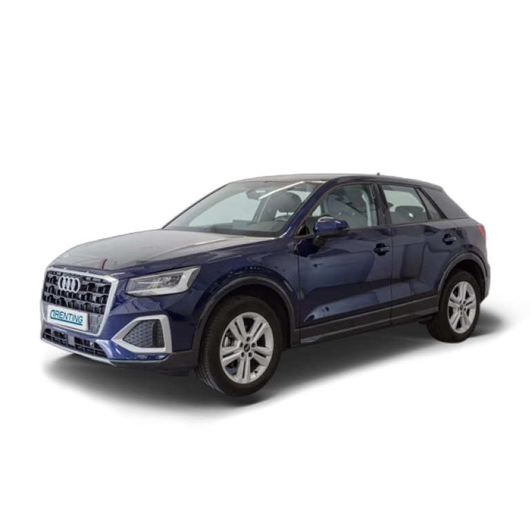 Renting Audi Q2 30 TDI Advanced 85kW Azul