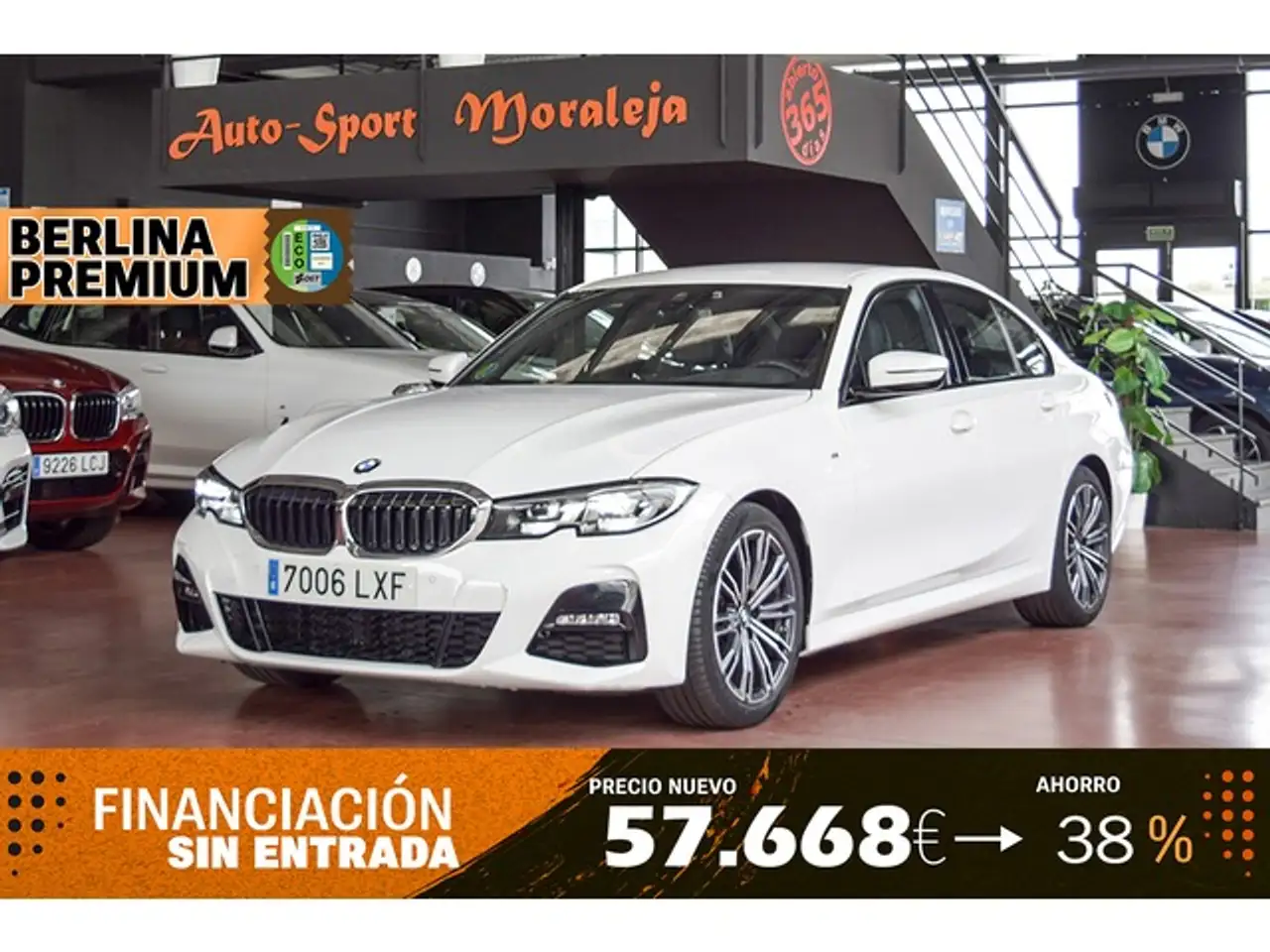 Renting BMW 318 318dA Blanco 1