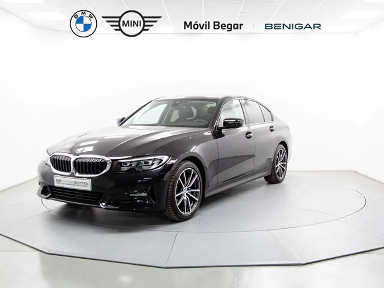 Renting BMW 320 320dA Negro 1 1