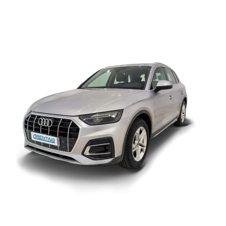 Renting Audi Q5 35 TDI Advanced S tronic Plateado