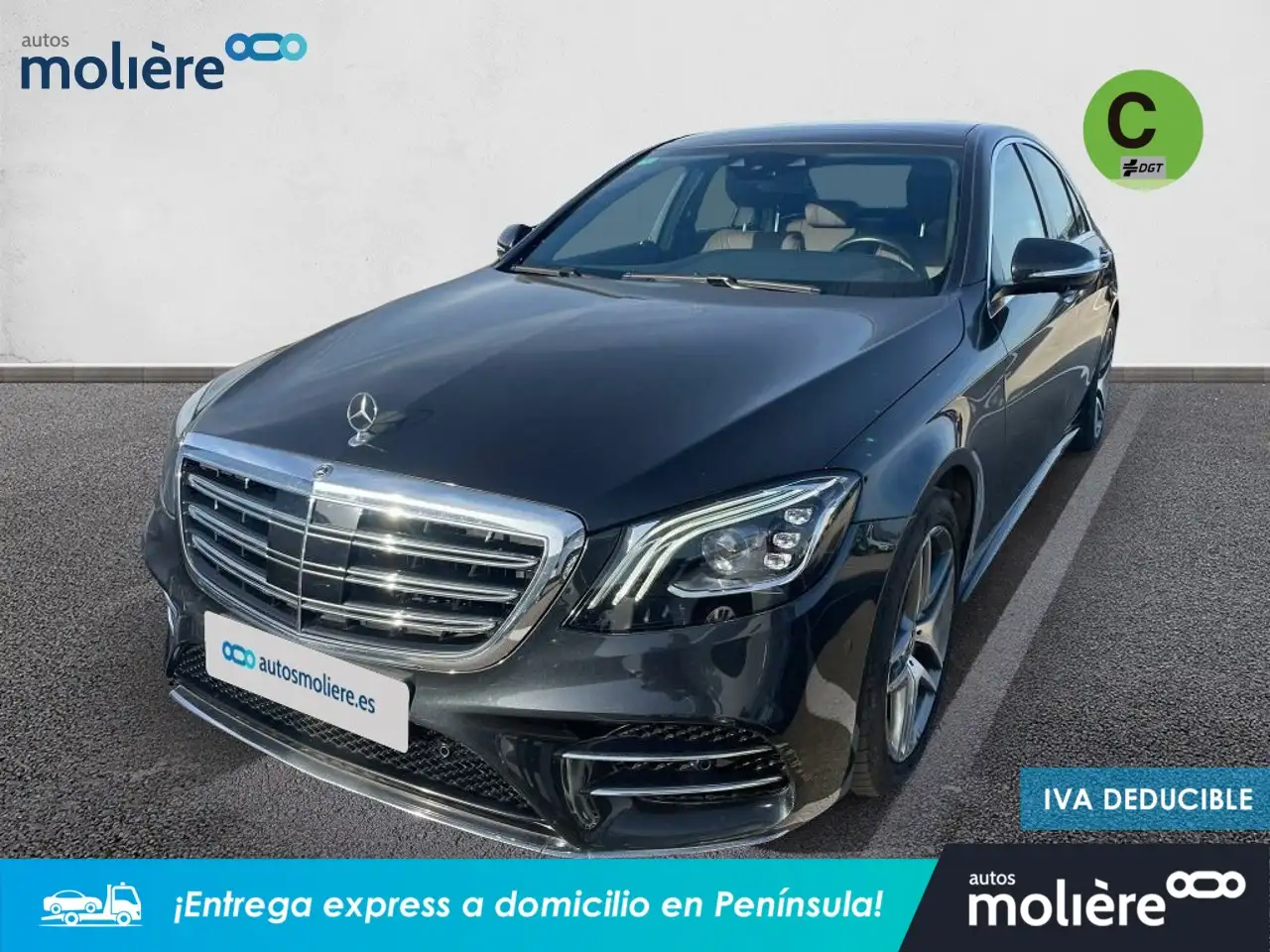 Renting Mercedes-Benz S 350 350d 9G-Tronic Negro