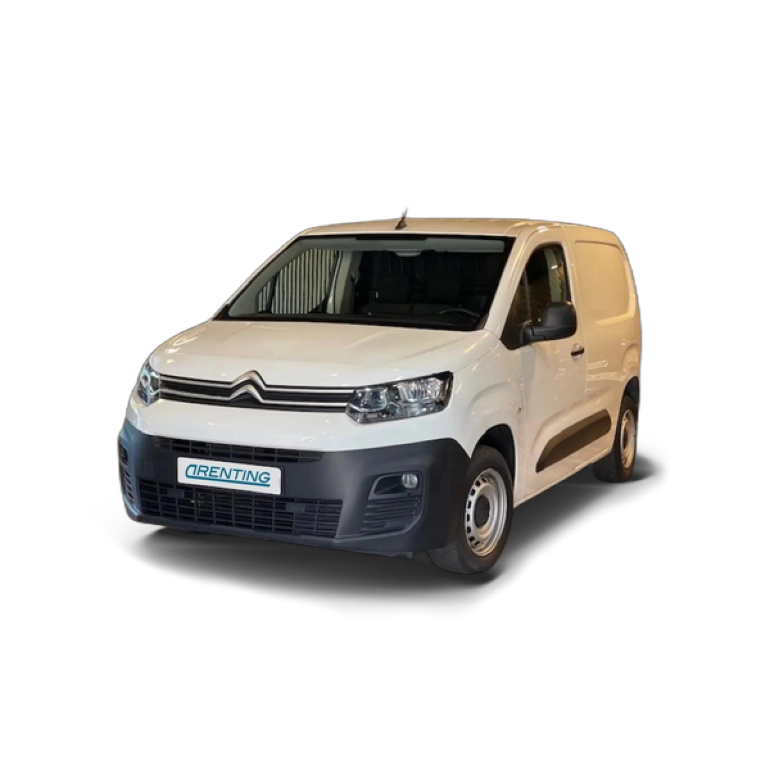 Renting Citroen Berlingo Van BlueHDi S&S Talla M Driver 100 Blanco