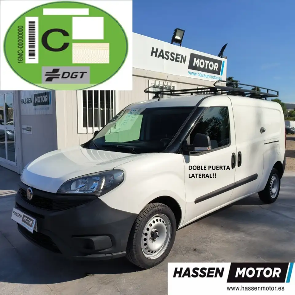 Renting Fiat Dobló Cargo 1.3Mjt SX Maxi 70kW Blanco