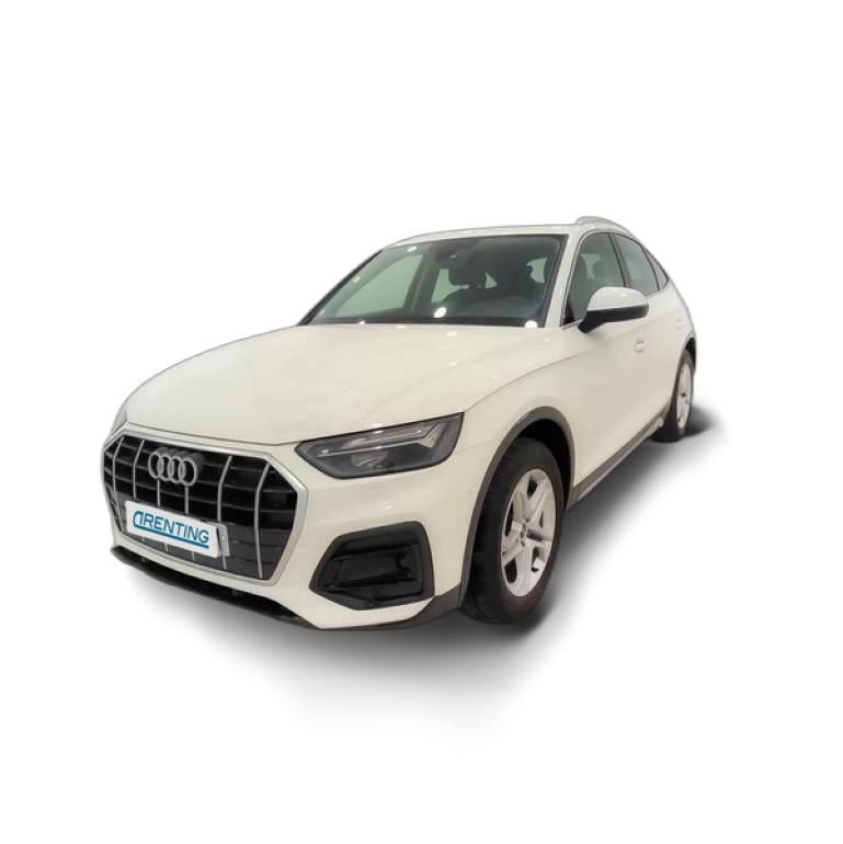 Renting Audi Q5 Sportback 35 TDI Advanced S tronic Blanco