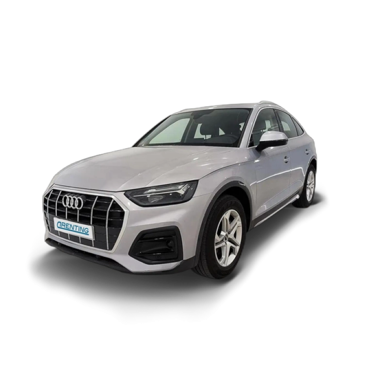 Renting Audi Q5 Sportback 35 TDI Advanced S tronic Plateado 2