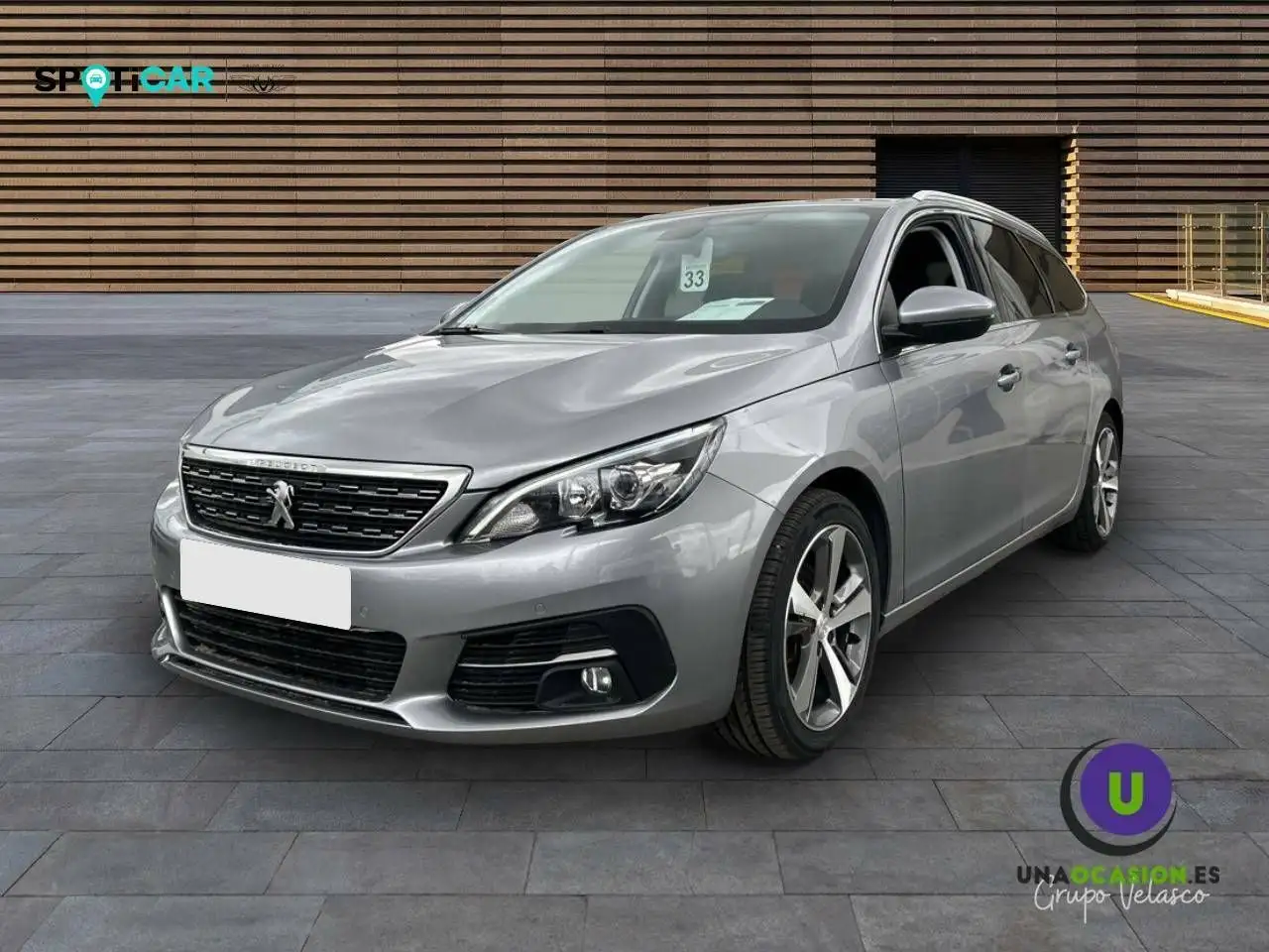 Renting Peugeot 308 SW 1.2 PureTech S&S Allure EAT8 130 Gris