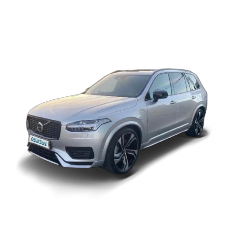 Renting Volvo XC90 T8 Recharge R-Design AWD Aut. Plateado