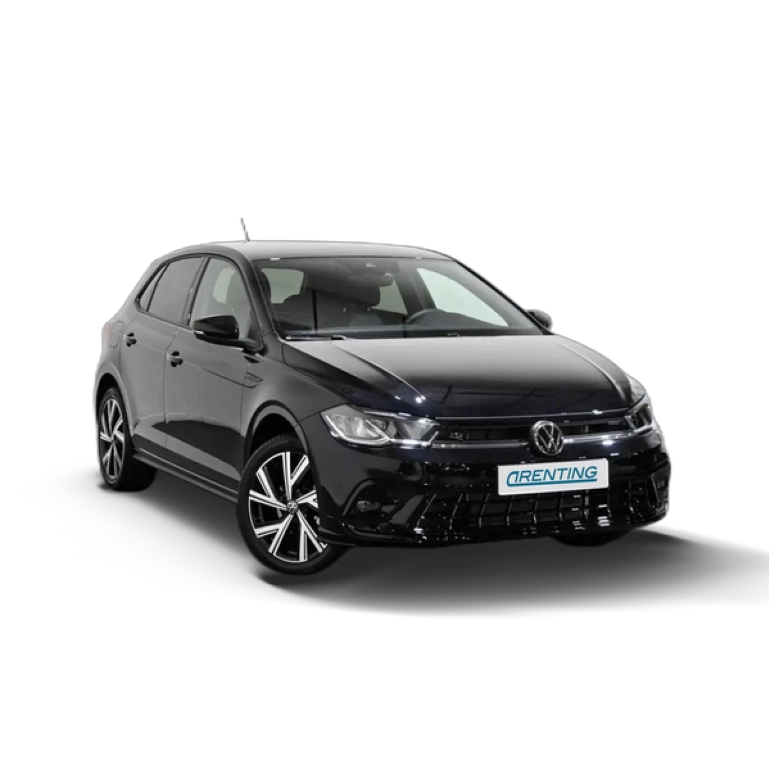 Renting Volkswagen Polo 1.0 TSI R-Line DSG 81kW Negro