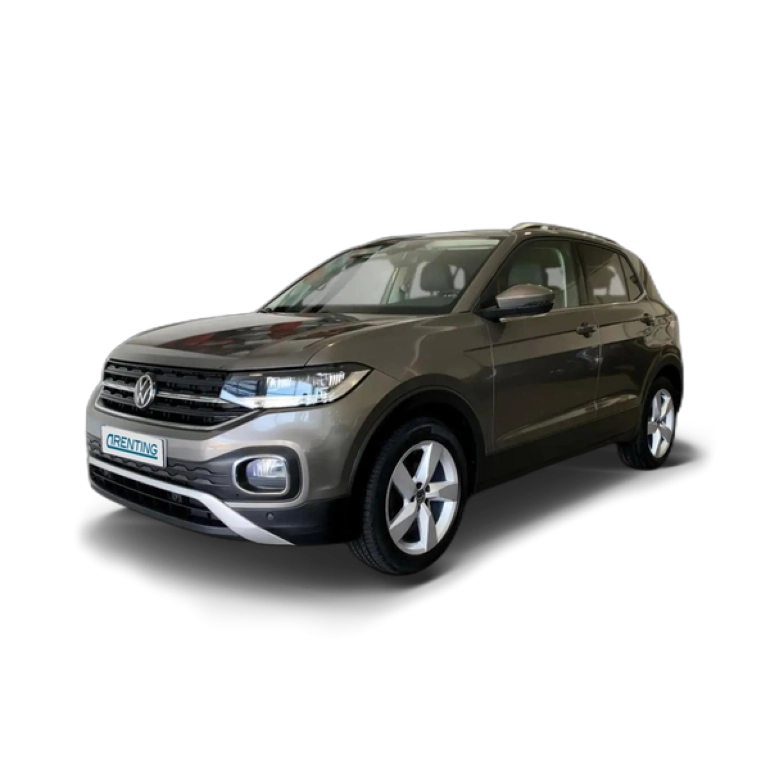 Renting Volkswagen T-Cross 1.0 TSI Sport DSG7 81kW Gris 1