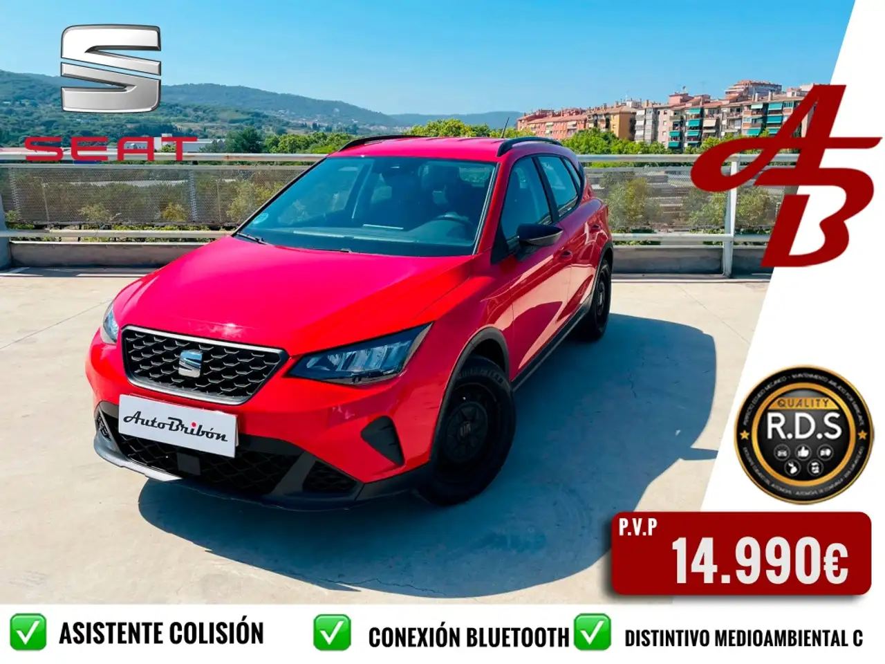 Renting SEAT Arona 1.0 TSI S&S Reference XM 95 Rojo