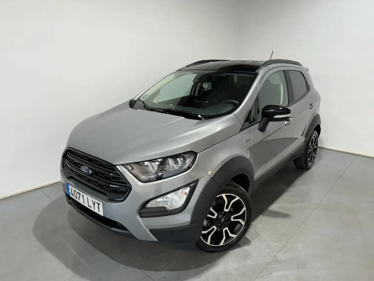 Renting Ford EcoSport 1.0T EcoBoost 92kW (125CV) S&S Active Plateado