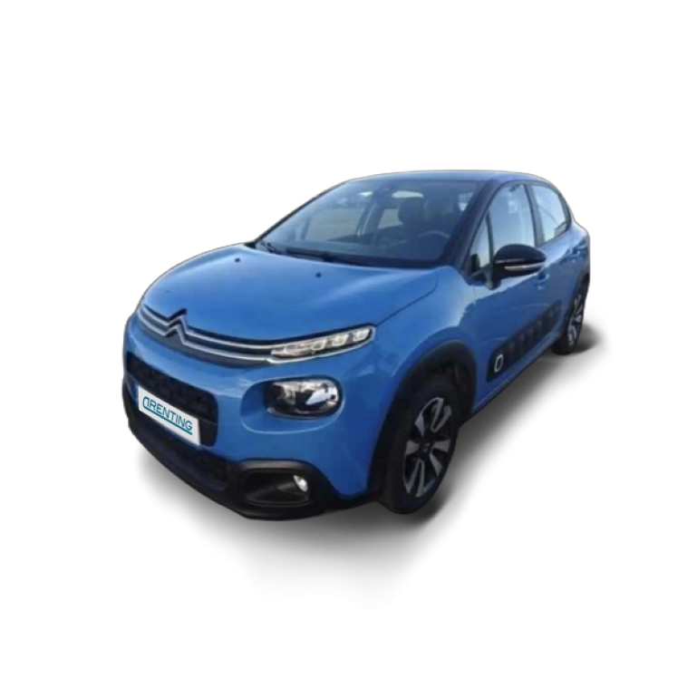 Renting Citroen C3 1.2 PureTech S&S Feel Pack 83 Azul