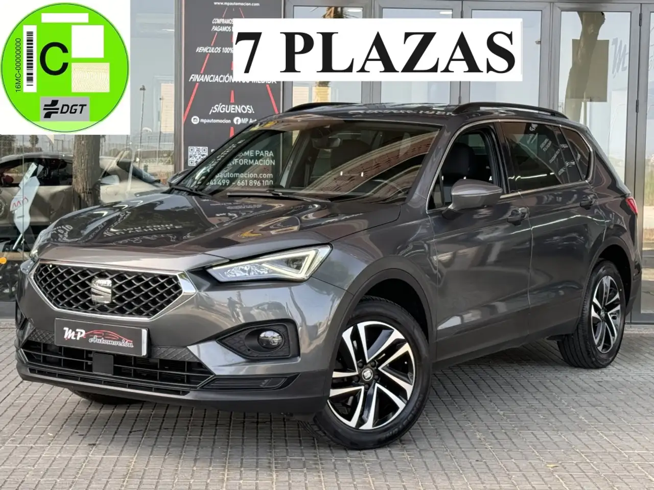 Renting SEAT Tarraco 1.5 TSI S&S Style 150 Gris 1