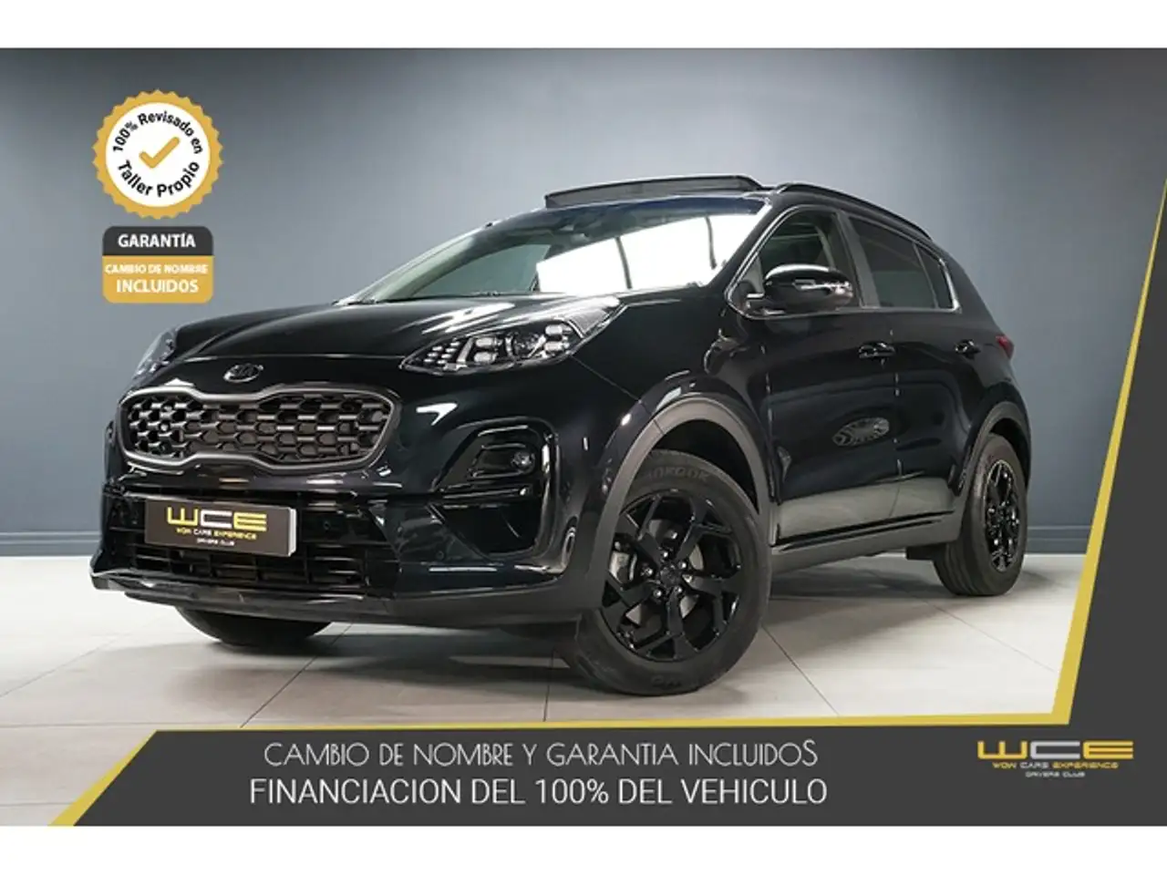 Renting Kia Sportage 1.6 GDi Black Edition 4×2 132 Negro