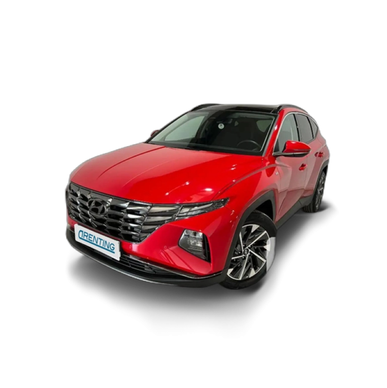 Renting Hyundai TUCSON 1.6 TGDI 48V Tecno Sky 4×2 Rojo 1