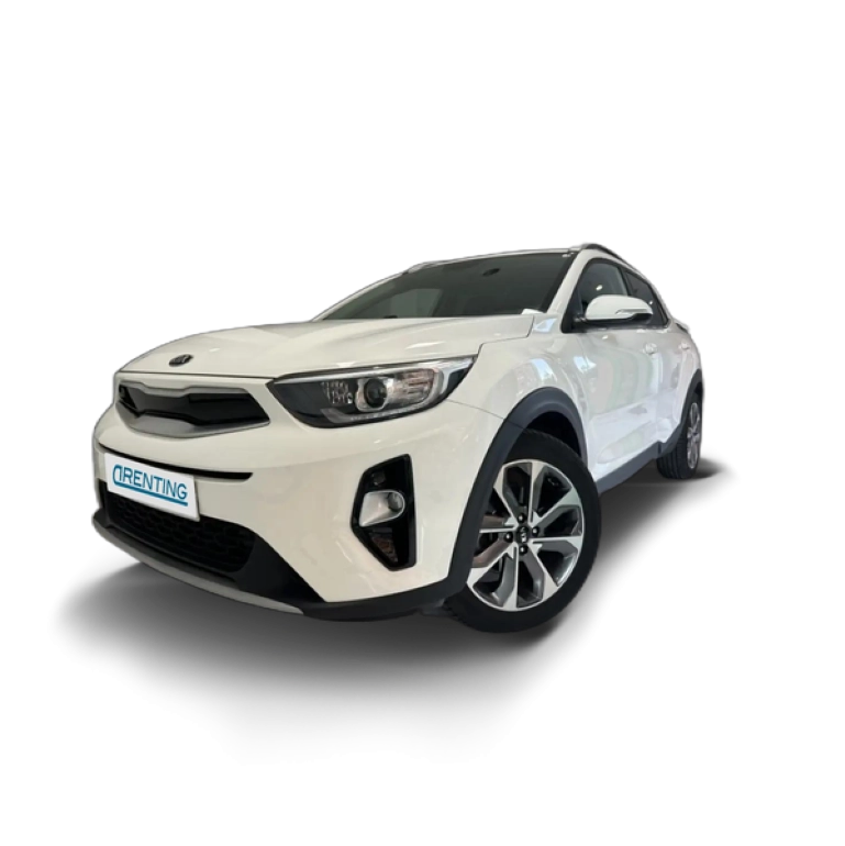 Renting Kia Stonic 1.6CRDi VGT Eco-Dynamic Drive 136 Blanco