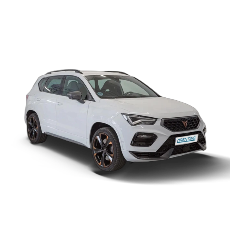 Renting CUPRA Ateca 2.0 TSI 300 DSG 4Drive Blanco 1