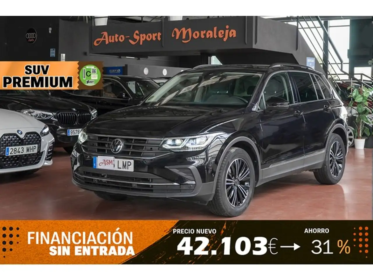 Renting Volkswagen Tiguan 2.0TDI Life DSG 110kW Negro