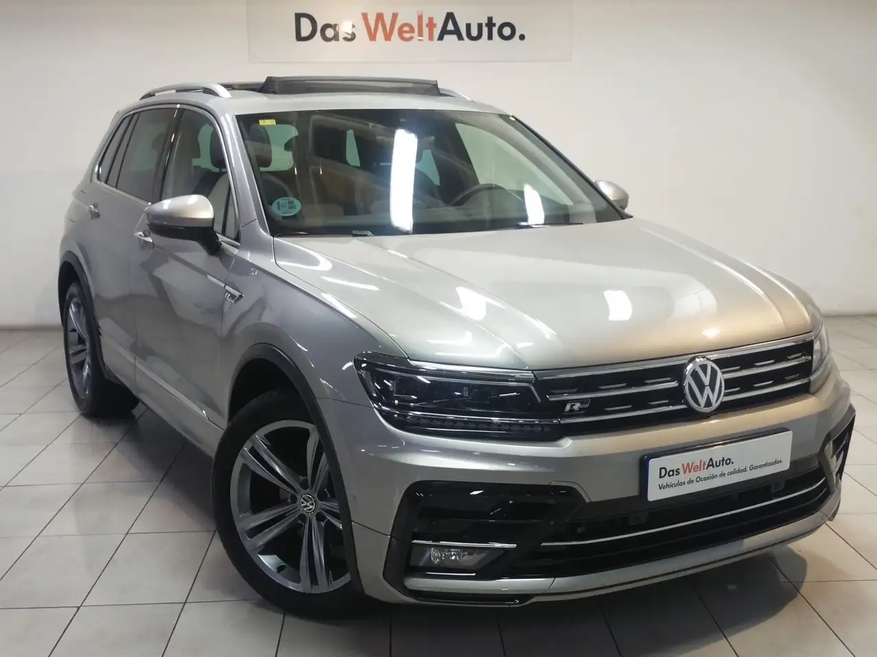 Renting Volkswagen Tiguan Allspace 2.0TDI Sport 4M DSG 110kW Plateado