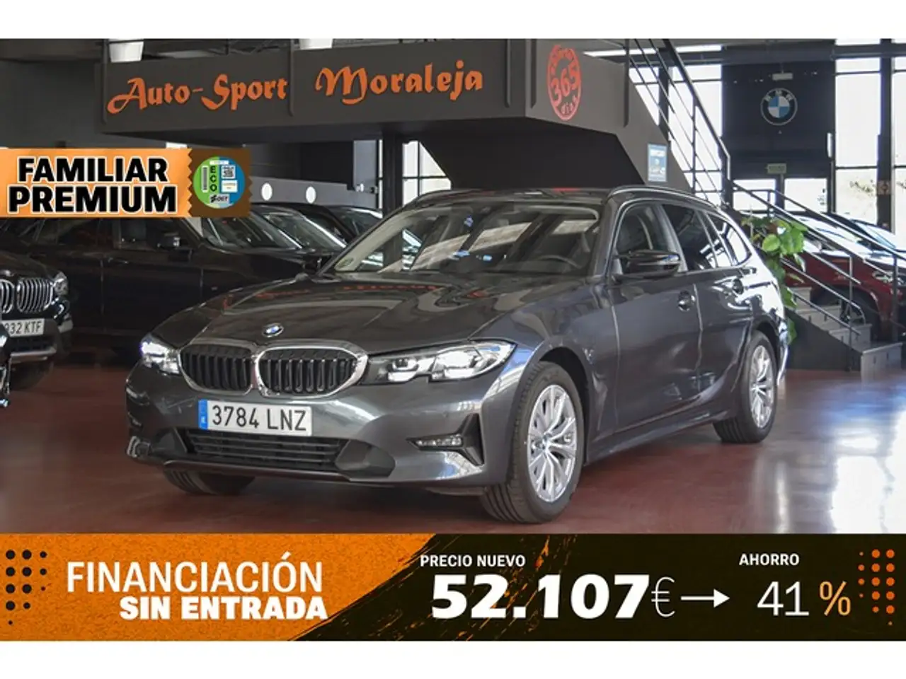 Renting BMW 318 318dA Touring Gris 1 1