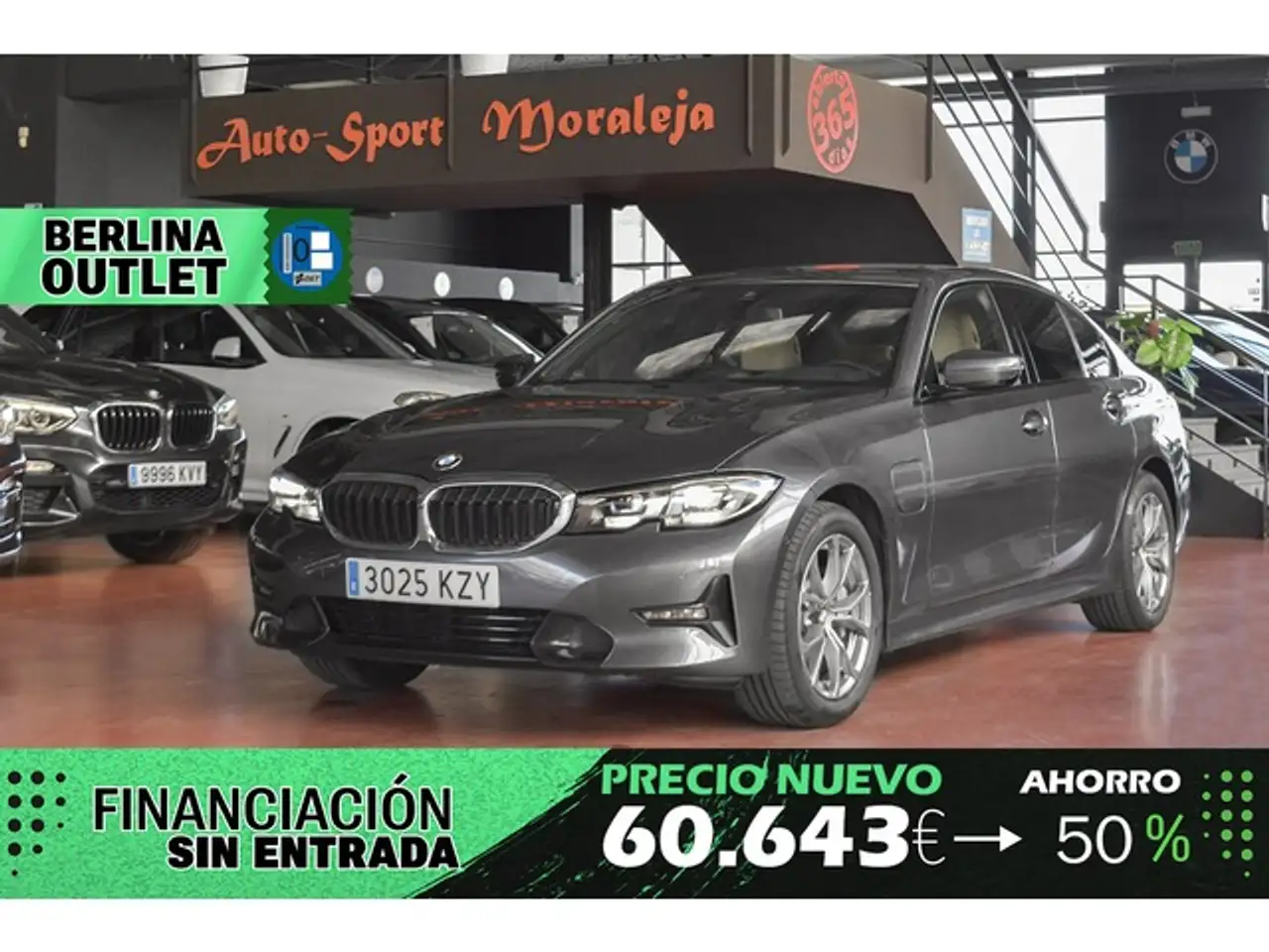 Renting BMW 330 330e Gris