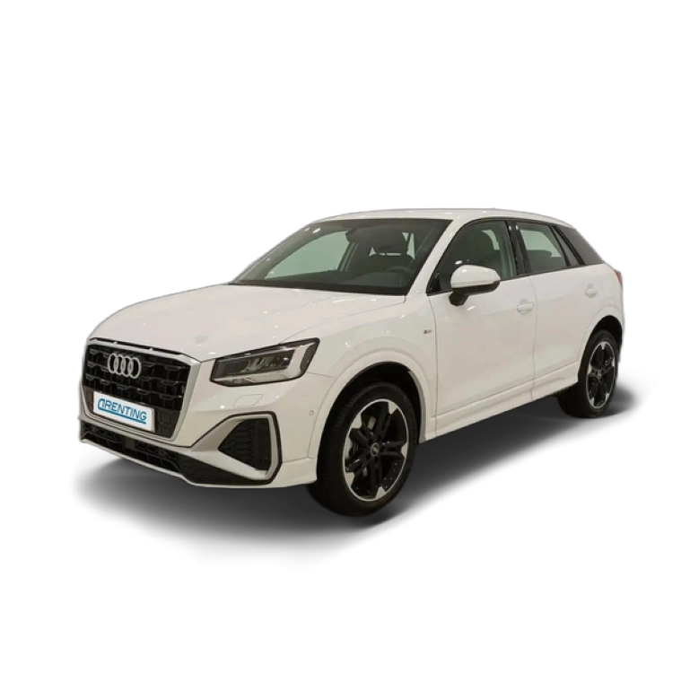 Renting Audi Q2 35 TDI S line S tronic 110kW Blanco