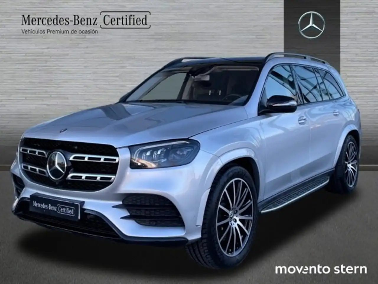 Renting Mercedes-Benz GLS 400 400d 4Matic (14.75) Plateado