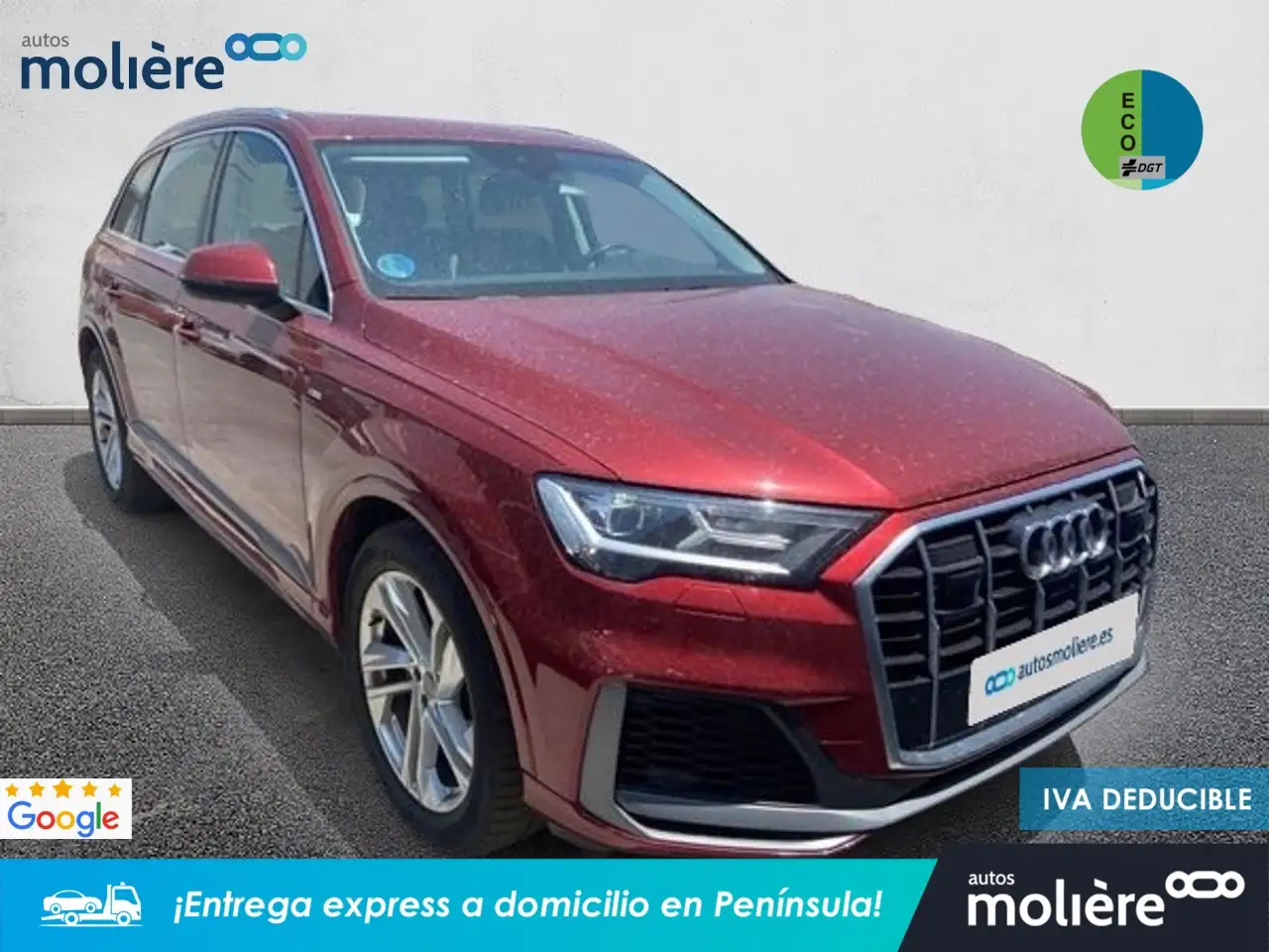 Renting Audi Q7 45 TDI quattro Rojo