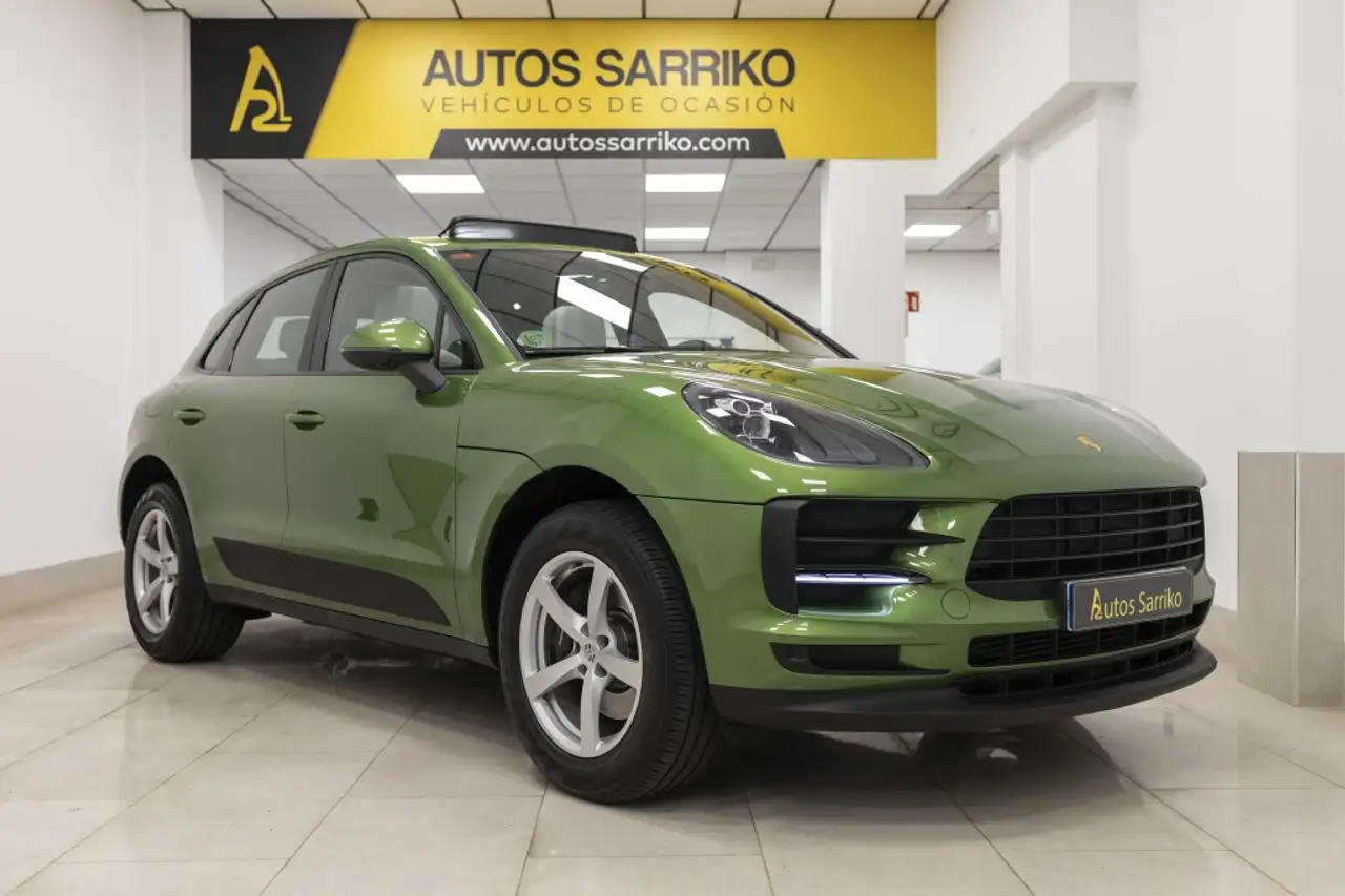 Renting Porsche Macan Aut. Verde