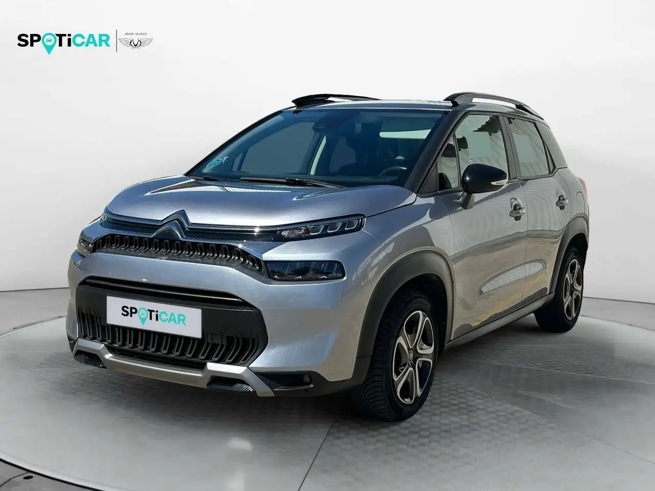 Renting Citroen C3 Aircross BlueHDi S&S Feel 110 Gris 2