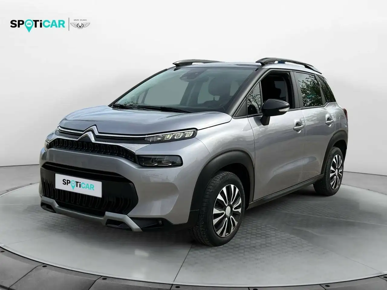 Renting Citroen C3 Aircross BlueHDi S&S Feel 110 Gris 3